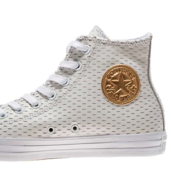 ‼️SOLD‼️NWB CONVERSE ALL-STAR LEATHER HI MENS 11.5 - Picture 2 of 8